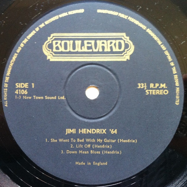 Jimi Hendrix -Jimi Hendrix '64