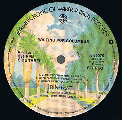Little Feat -Waiting For Columbus