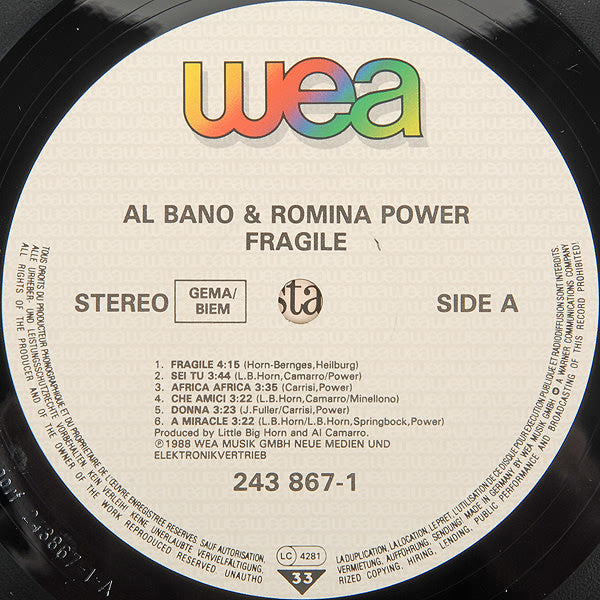 Al Bano & Romina Power -Fragile