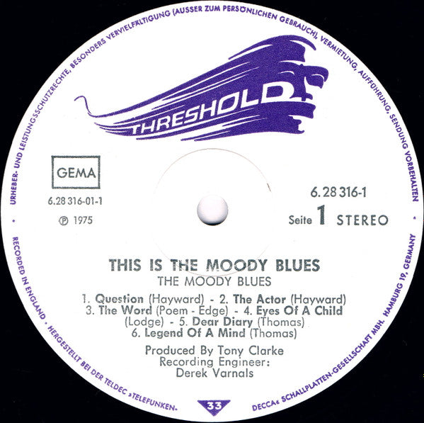 The Moody Blues -This Is The Moody Blues