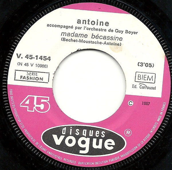 Antoine (2) - Madame Becassine