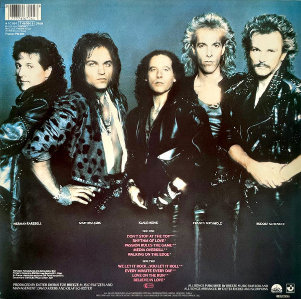 Scorpions -Savage Amusement