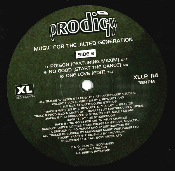 The Prodigy -Music For The Jilted Generation