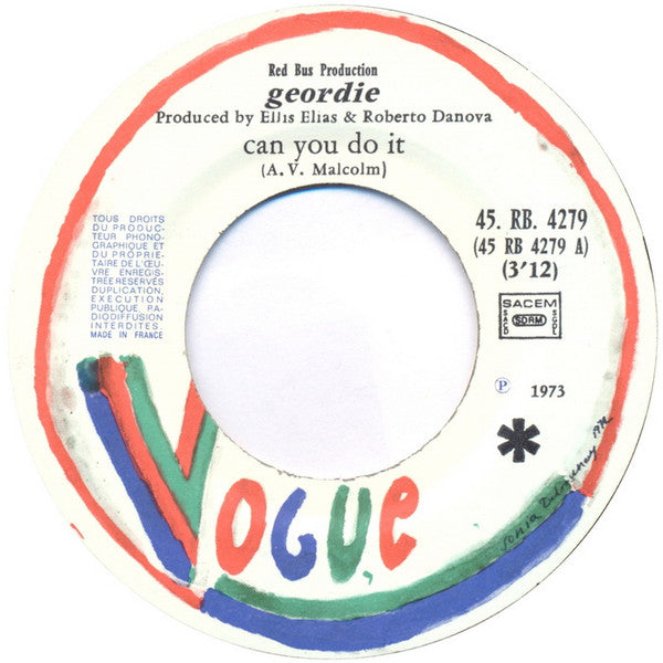 Geordie -Can You Do It