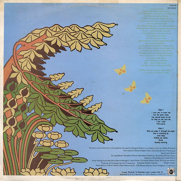 Ernie Smith -Life Is Just For Living