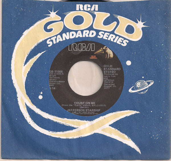 Jefferson Starship -Count On Me / Runaway
