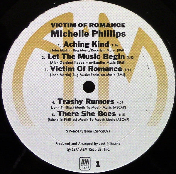Michelle Phillips -Victim Of Romance