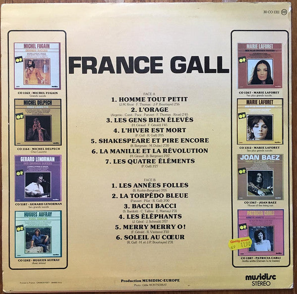 France Gall -Ses Grands Succès