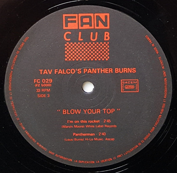 Tav Falco's Panther Burns -Blow Your Top