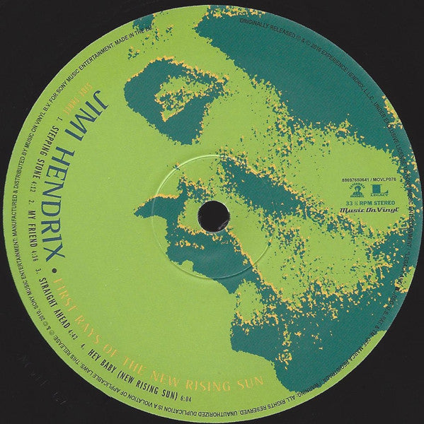 Jimi Hendrix - First Rays Of The New Rising Sun