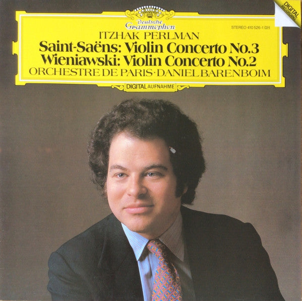 Itzhak Perlman - Saint-Saëns*, Wieniawski* - Orchestre De Paris Conducted By Daniel Barenboim - Violin Concerto No.3 / Violin Concerto No.2