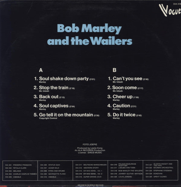 Bob Marley And The Wailers* -Bob Marley And The Wailers