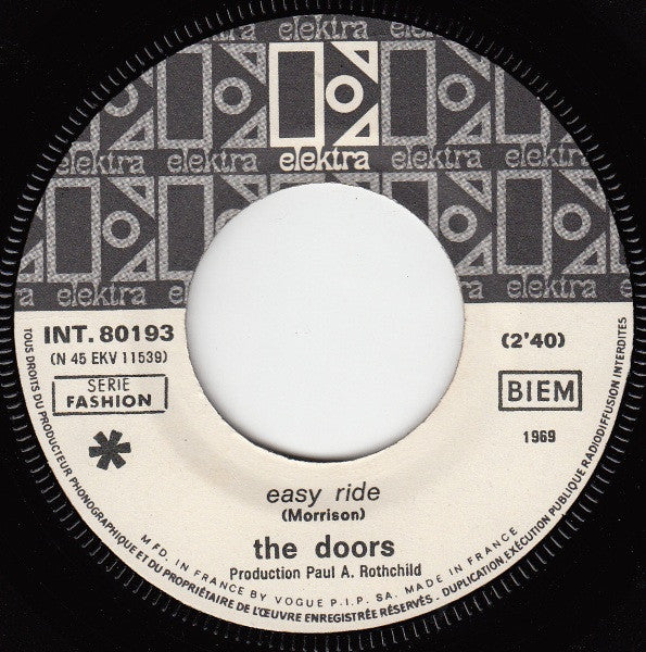 The Doors -Tell All The People / Easy Ride