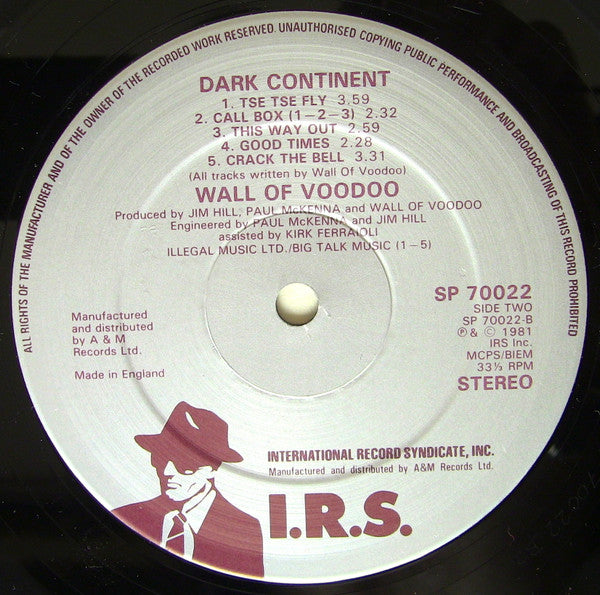 Wall Of Voodoo -Dark Continent