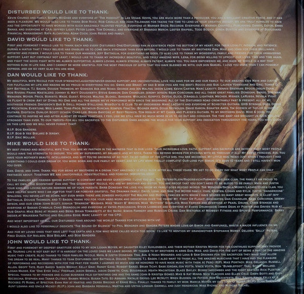 Disturbed -Immortalized