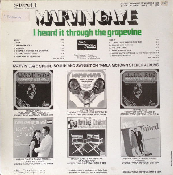 Marvin Gaye -I Heard It Through The Grapevine