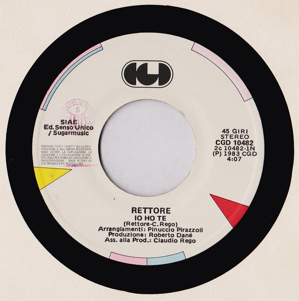 Rettore -Io Ho Te