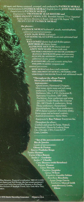 Patrick Moraz -The Story Of i