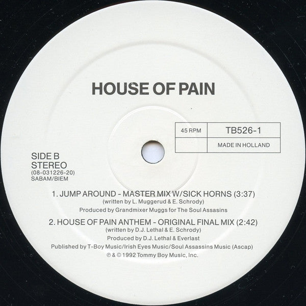 House Of Pain - Jump Around / House Of Pain Anthem