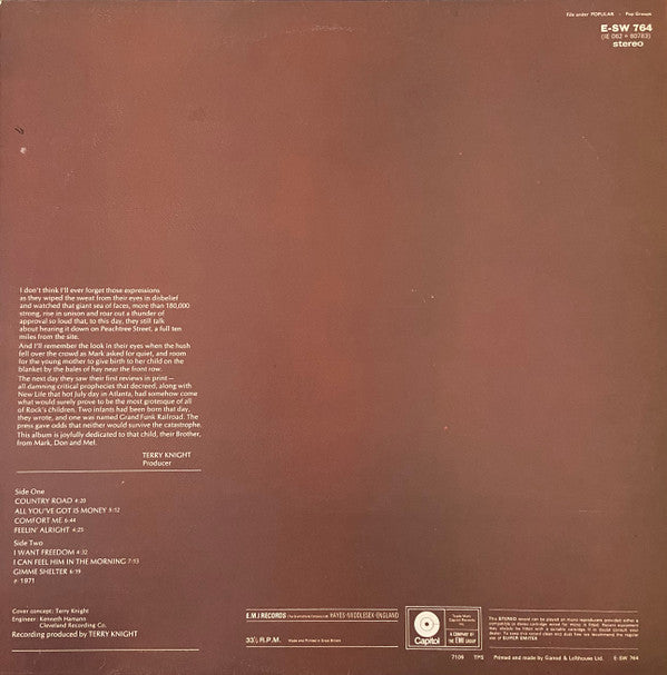 Grand Funk Railroad - Survival