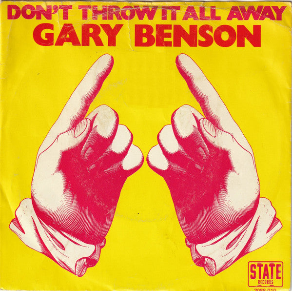 Gary Benson -Don't Throw It All Away