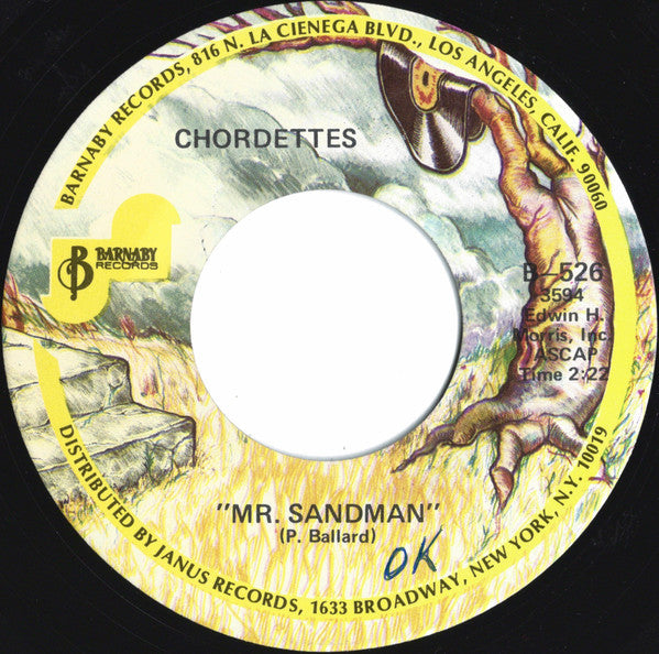 The Chordettes -The Exodus Song / Mr. Sandman