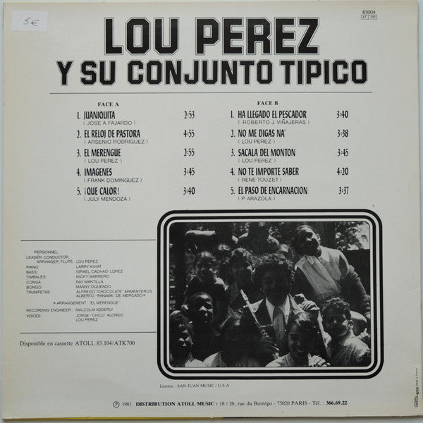 Lou Perez Y Su Conjunto Tipico - Salsa!