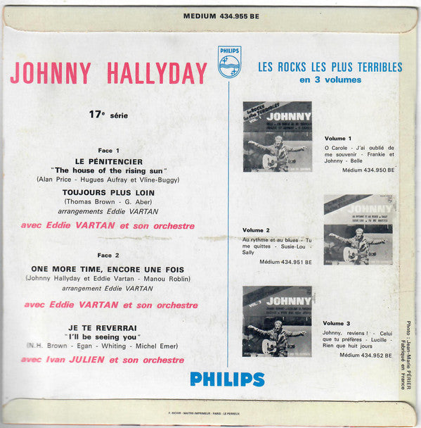 Johnny Hallyday -Le Pénitencier