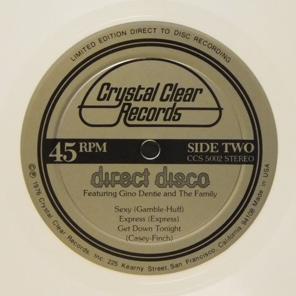 Gino Dentie And The Family -Direct Disco