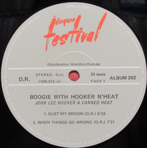 John Lee Hooker & Canned Heat -Boogie With Hooker N' Heat