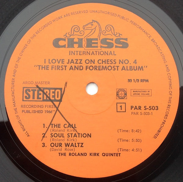 Roland Kirk - The First And Foremost Album