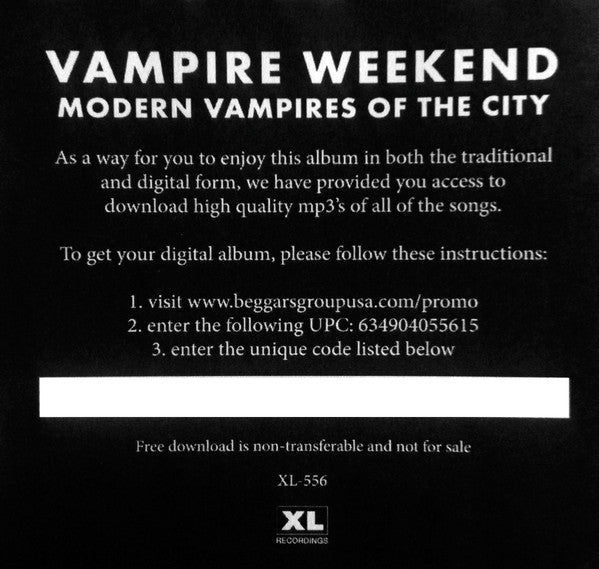 Vampire Weekend -Modern Vampires Of The City