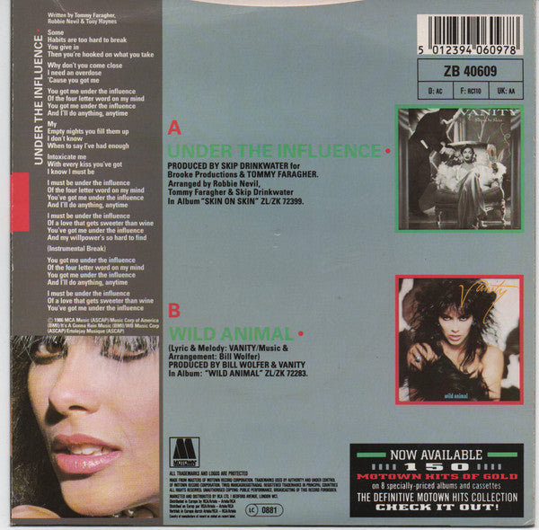 Vanity -Under The Influence