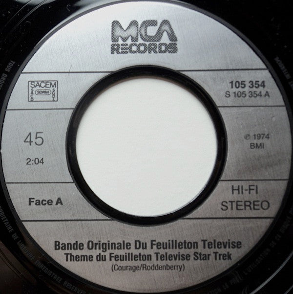 Leonard Nimoy - Bande Originale Du Feuilleton Televise Star Trek