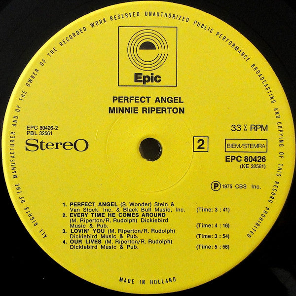 Minnie Riperton -Perfect Angel