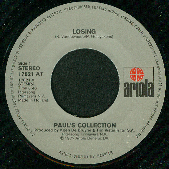 Paul's Collection -Losing