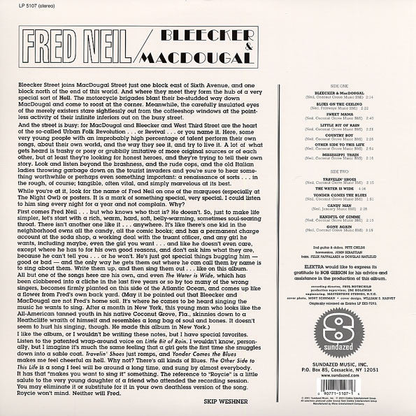 Fred Neil -Bleecker & MacDougal