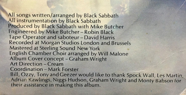 Black Sabbath - Sabotage