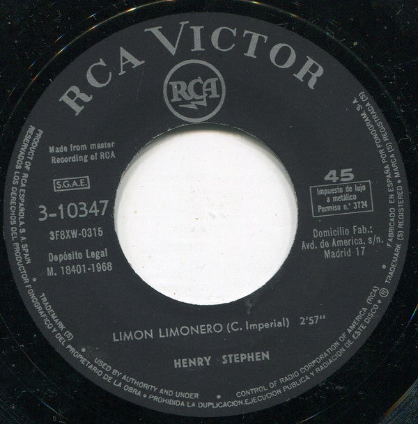Henry Stephen -Limon Limonero