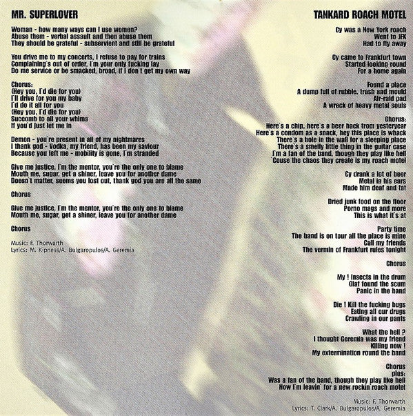 Tankard -Disco Destroyer