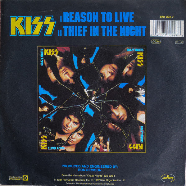 Kiss -Reason To Live