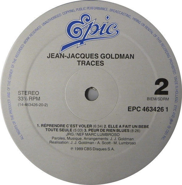 Goldman* -Traces