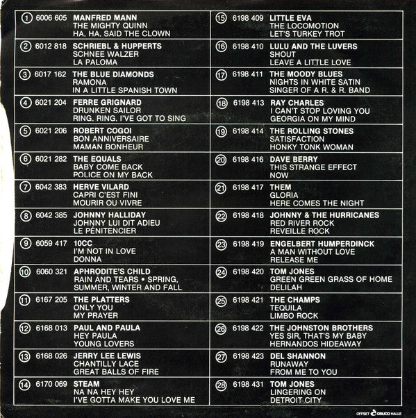 The Moody Blues - Nights In White Satin / I'm Just A Singer (In A Rock And Roll Band)