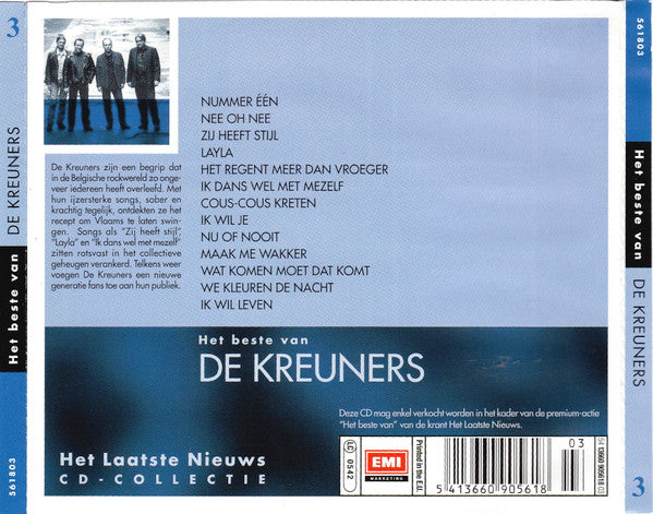 De Kreuners -Het Beste Van De Kreuners