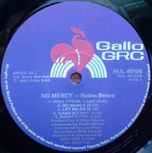 Ruben Beewa -No Mercy