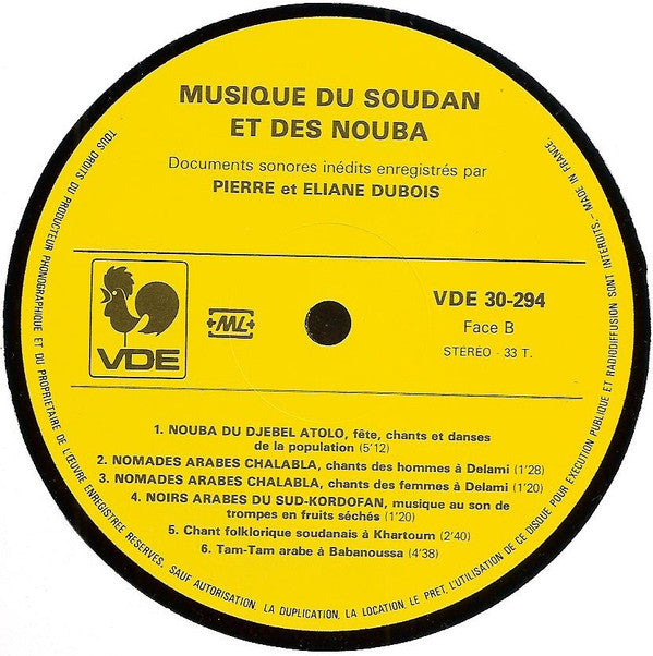 Pierre* Et Eliane Dubois -Soudan Pays Des Nouba