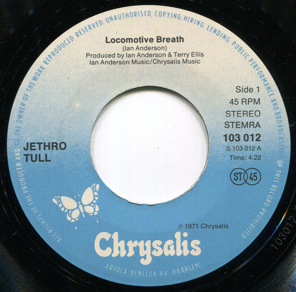 Jethro Tull -Locomotive Breath / Bouree