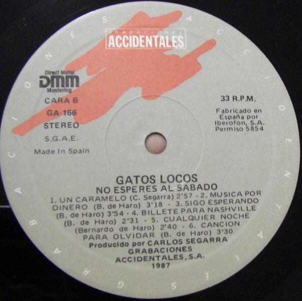 Gatos Locos -No Esperes Al Sábado