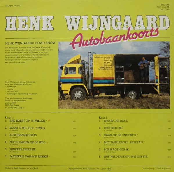 Henk Wijngaard -Autobaankoorts