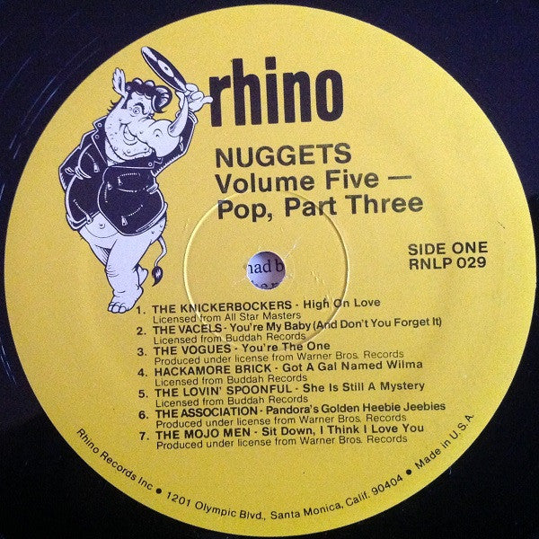 Various - Nuggets Volume Five: Pop, Part III
